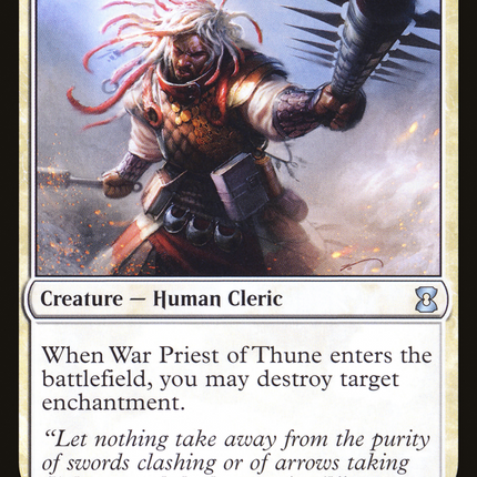 War Priest of Thune (EMA-035) - Eternal Masters Foil