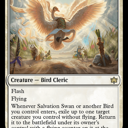 Salvation Swan (BLB-028) - Bloomburrow