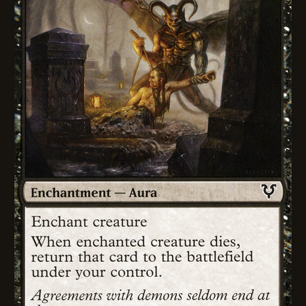 Unhallowed Pact (AVR-124) - Avacyn Restored Foil