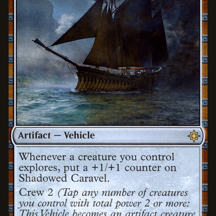 Shadowed Caravel (XLN-246) - Ixalan Foil