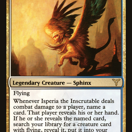 Isperia the Inscrutable (DIS-114) - Dissension Foil