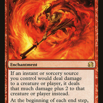 Pyromancer's Swath (MMA-125) - Modern Masters Foil