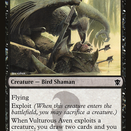 Vulturous Aven (DTK-126) - Dragons of Tarkir Foil