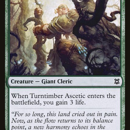 Turntimber Ascetic (ZNR-214) - Zendikar Rising Foil