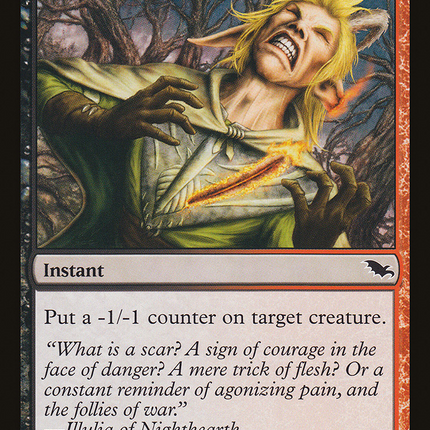 Scar (SHM-194) - Shadowmoor Foil