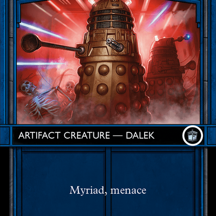 Dalek Squadron (WHO-538) - Doctor Who: (Showcase) (Borderless)