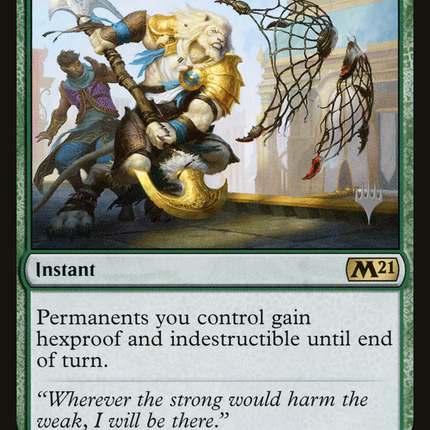 Heroic Intervention (PPM21-188P) - Core Set 2021 Promos Foil