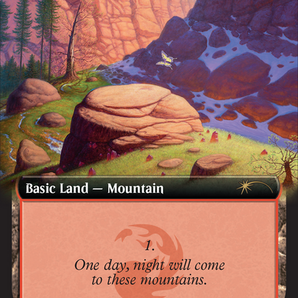 Mountain (SLD-1358) - Secret Lair Drop: (Extended Art)