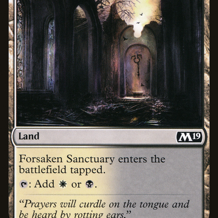 Forsaken Sanctuary (M19-250) - Core Set 2019