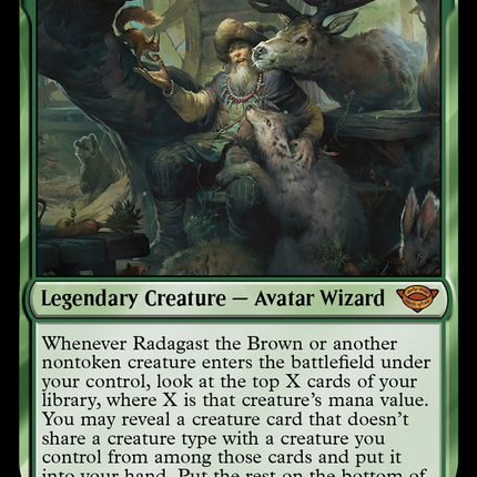 Radagast the Brown (LTR-184) - The Lord of the Rings: Tales of Middle-earth Foil