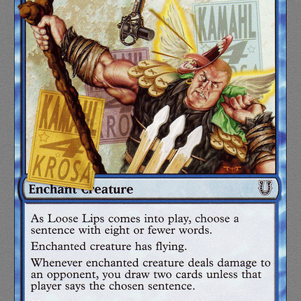 Loose Lips (UNH-036) - Unhinged Foil