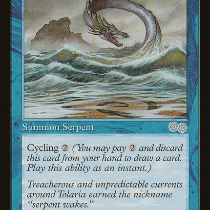 Sandbar Serpent (USG-095) - Urza's Saga