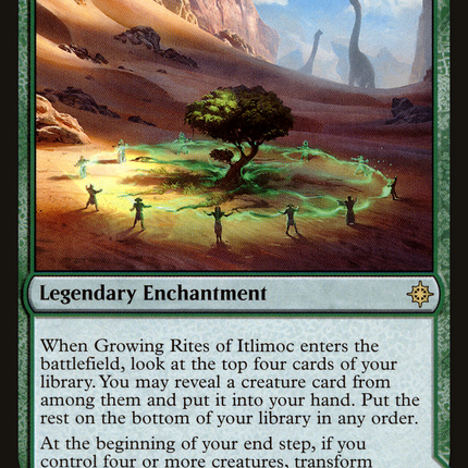 Growing Rites of Itlimoc // Itlimoc, Cradle of the Sun (XLN-191) - Ixalan: (compasslanddfc)