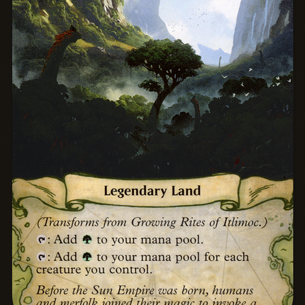 Growing Rites of Itlimoc // Itlimoc, Cradle of the Sun (XLN-191) - Ixalan: (compasslanddfc)