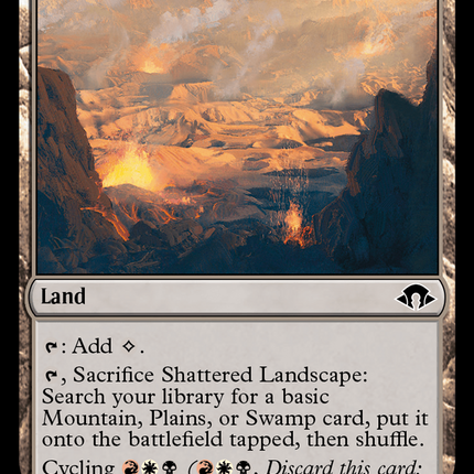 Shattered Landscape (MH3-226) - Modern Horizons 3 Foil
