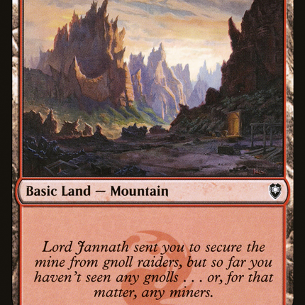 Mountain (CLB-464) - Commander Legends: Battle for Baldur's Gate Foil
