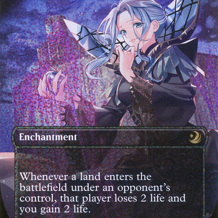 Polluted Bonds (WOT-095) - Wilds of Eldraine: Enchanting Tales (Borderless) Foil