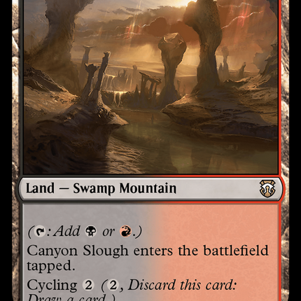 Canyon Slough (M3C-325) - Modern Horizons 3 Commander Foil
