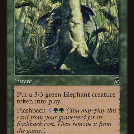 Elephant Ambush (ODY-240) - Odyssey: (tombstone) Foil