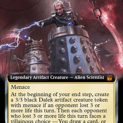 Davros, Dalek Creator (WHO-407) - Doctor Who: (Extended Art) Foil