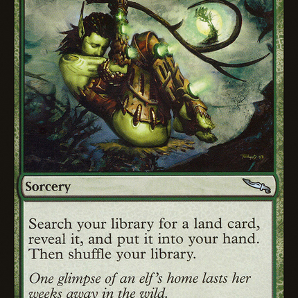 Sylvan Scrying (MRD-130) - Mirrodin
