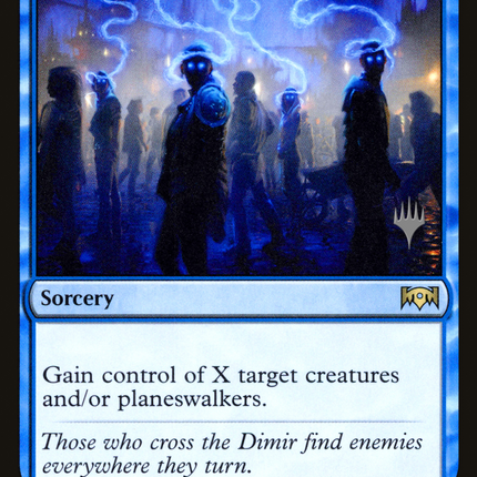 Mass Manipulation (PPTHB-042) - Ravnica Allegiance Promos Foil