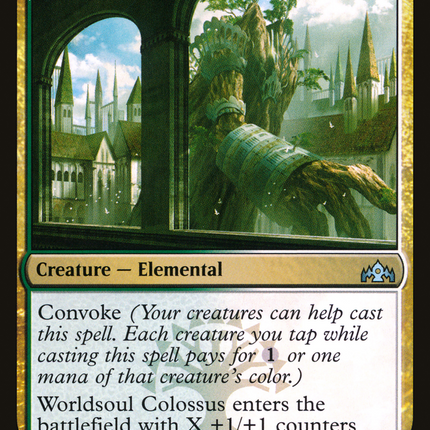 Worldsoul Colossus (GRN-215) - Guilds of Ravnica Foil