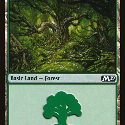 Forest (M19-277) - Core Set 2019 Foil