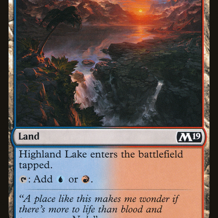 Highland Lake (M19-252) - Core Set 2019