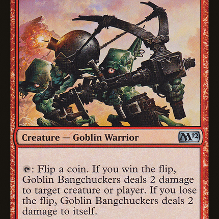 Goblin Bangchuckers (M12-137) - Magic 2012