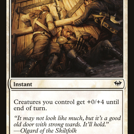 Bar the Door (DKA-002) - Dark Ascension Foil