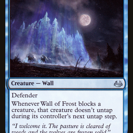 Wall of Frost (MM3-056) - Modern Masters 2017 Foil