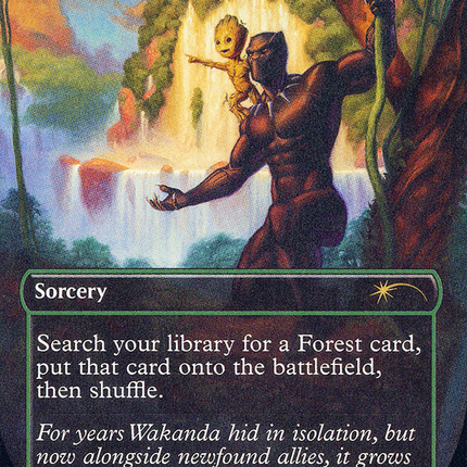Nature's Lore (SLD-867) - Secret Lair Drop (Borderless) Foil