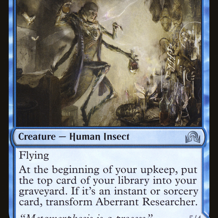 Aberrant Researcher // Perfected Form (SOI-049) - Shadows over Innistrad: (Double Faced Transform) Foil