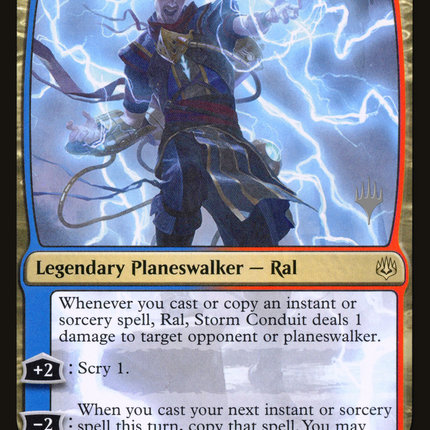 Ral, Storm Conduit (PPELD-211) - War of the Spark Promos