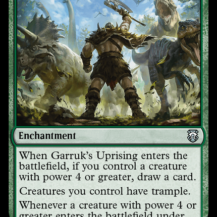 Garruk's Uprising (M3C-229) - Modern Horizons 3 Commander Foil