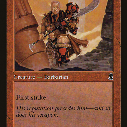 Halberdier (ODY-196) - Odyssey Foil
