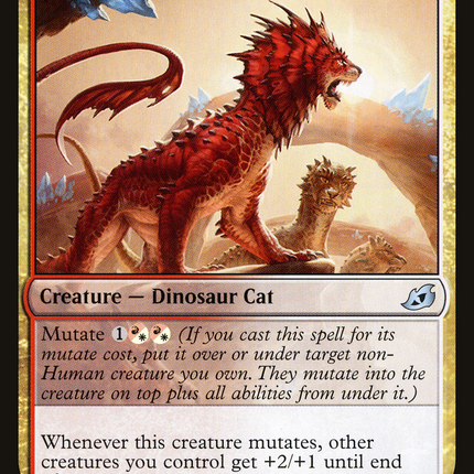 Regal Leosaur (IKO-202) - Ikoria: Lair of Behemoths Foil