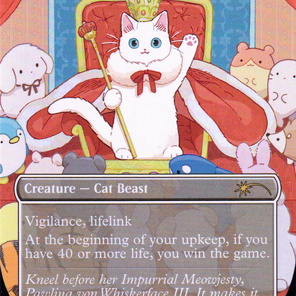 Felidar Sovereign (SLD-1182) - Secret Lair Drop (Borderless) Foil