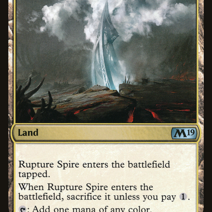Rupture Spire (M19-255) - Core Set 2019
