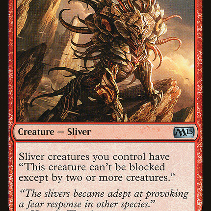 Belligerent Sliver (M15-129) - Magic 2015