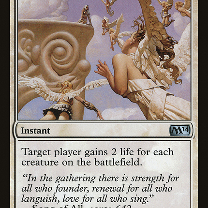 Congregate (M14-014) - Magic 2014 Foil