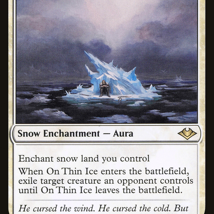 On Thin Ice (MH1-020) - Modern Horizons Foil