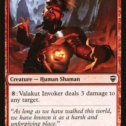 Valakut Invoker (CMR-206) - Commander Legends Foil