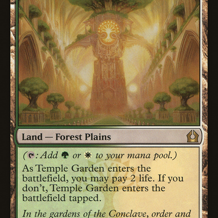 Temple Garden (RTR-248) - Return to Ravnica