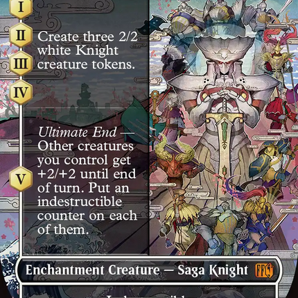 Summon: Knights of Round (FIN-359) - FINAL FANTASY: (enchantment) (Borderless)