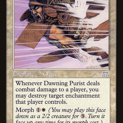 Dawning Purist (ONS-022) - Onslaught Foil