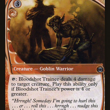 Bloodshot Trainee (FUT-110) - Future Sight