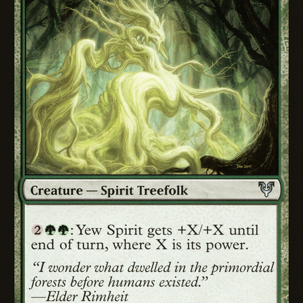 Yew Spirit (AVR-207) - Avacyn Restored Foil