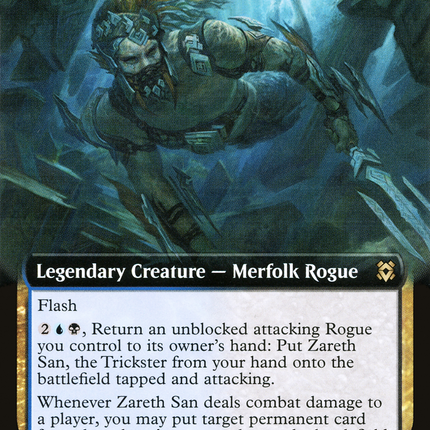 Zareth San, the Trickster (ZNR-373) - Zendikar Rising: (Extended Art)